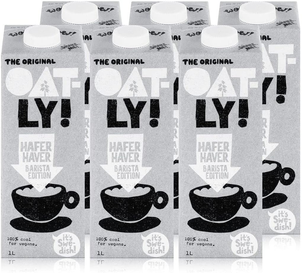 Oatly - Napój owsiany Barista Edition - opakowanie 6 (6 x 1 l)