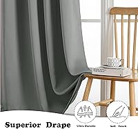 Vista 15 de Simplebrand Juego de 2 paneles de cenefa aguamarina para ventana de cocina de 14 pulgadas de largo, cortinas de oscurecimiento de habitación