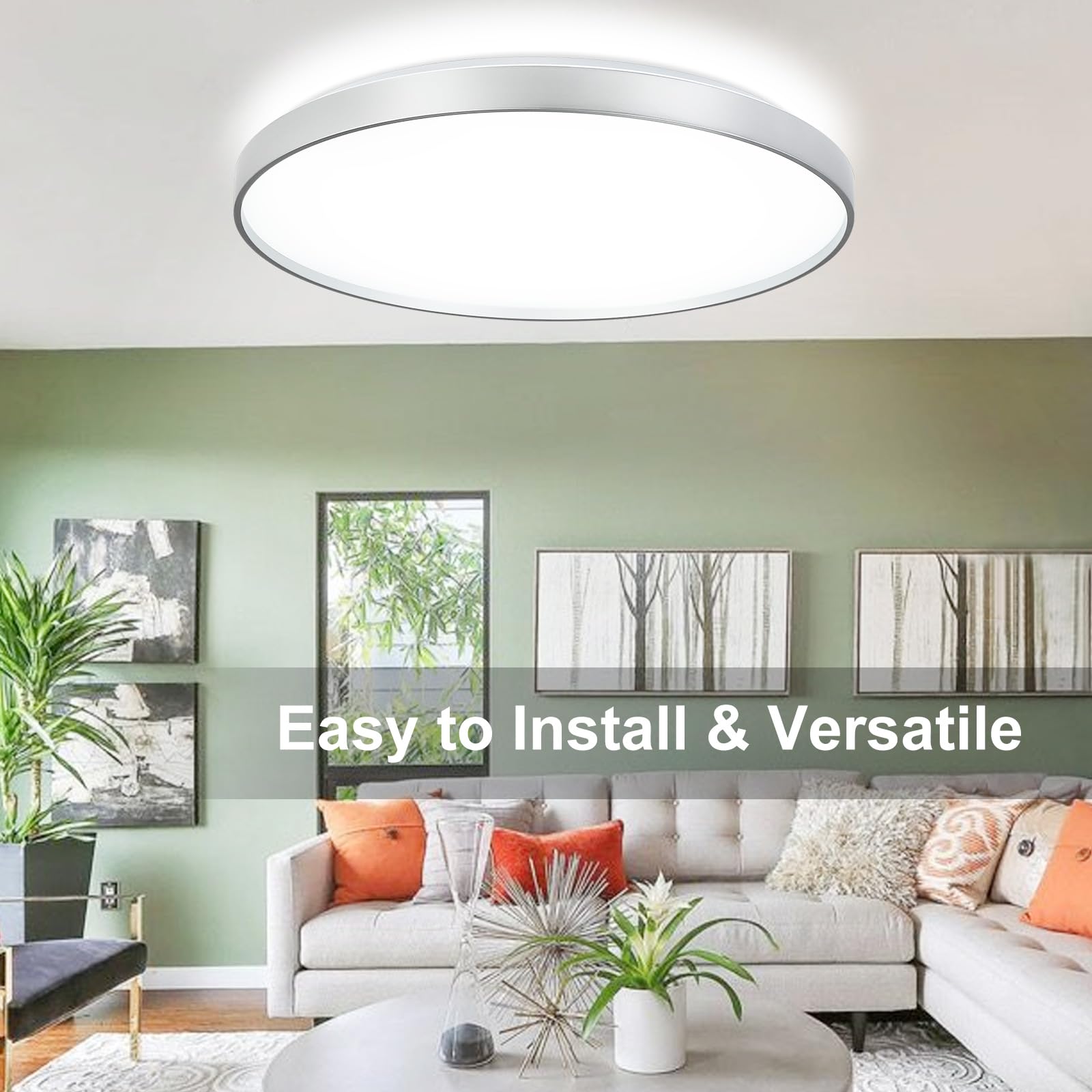 Low Profile Led Flush Mount Ceiling Lights Home Low Profile White