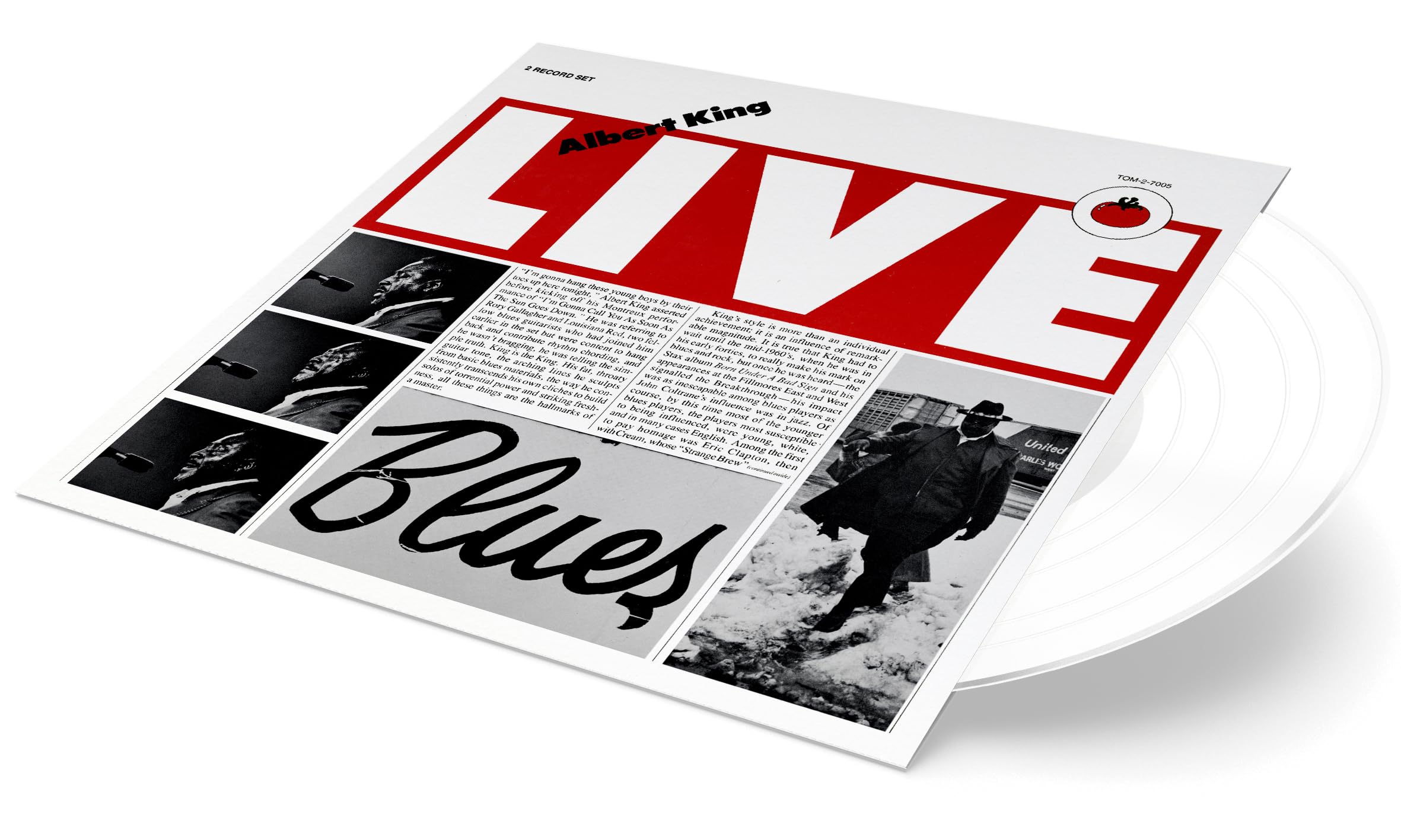 Albert Live Tomato Records Blanco Y Negro 2LP