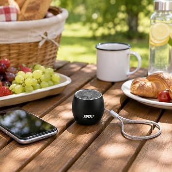 Coverzone TWS Kablosuz Mini Hoparlör, 5W Çıkış Gücü, 36 mm Sürücü, 10 Metre Çalışma Mesafesi, 2 Saat Kullanım, Headset ve Handsfree Profil Destekli Taşınabilir Speaker | BO-09