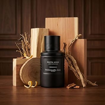 BLACK Santal Wood Extrait De Parfum for Men and Women, 50ml 1.69 fl oz
