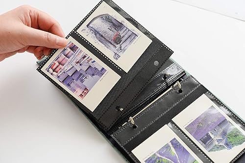 Miniatura 8 de Ablus Mini álbum de fotos de 100 bolsillos, se adapta a Fujifilm Instax Mini 9 Mini 8 Mini 90 Mini 25, Polaroid Snap PIC-300, Kodak Mini película de