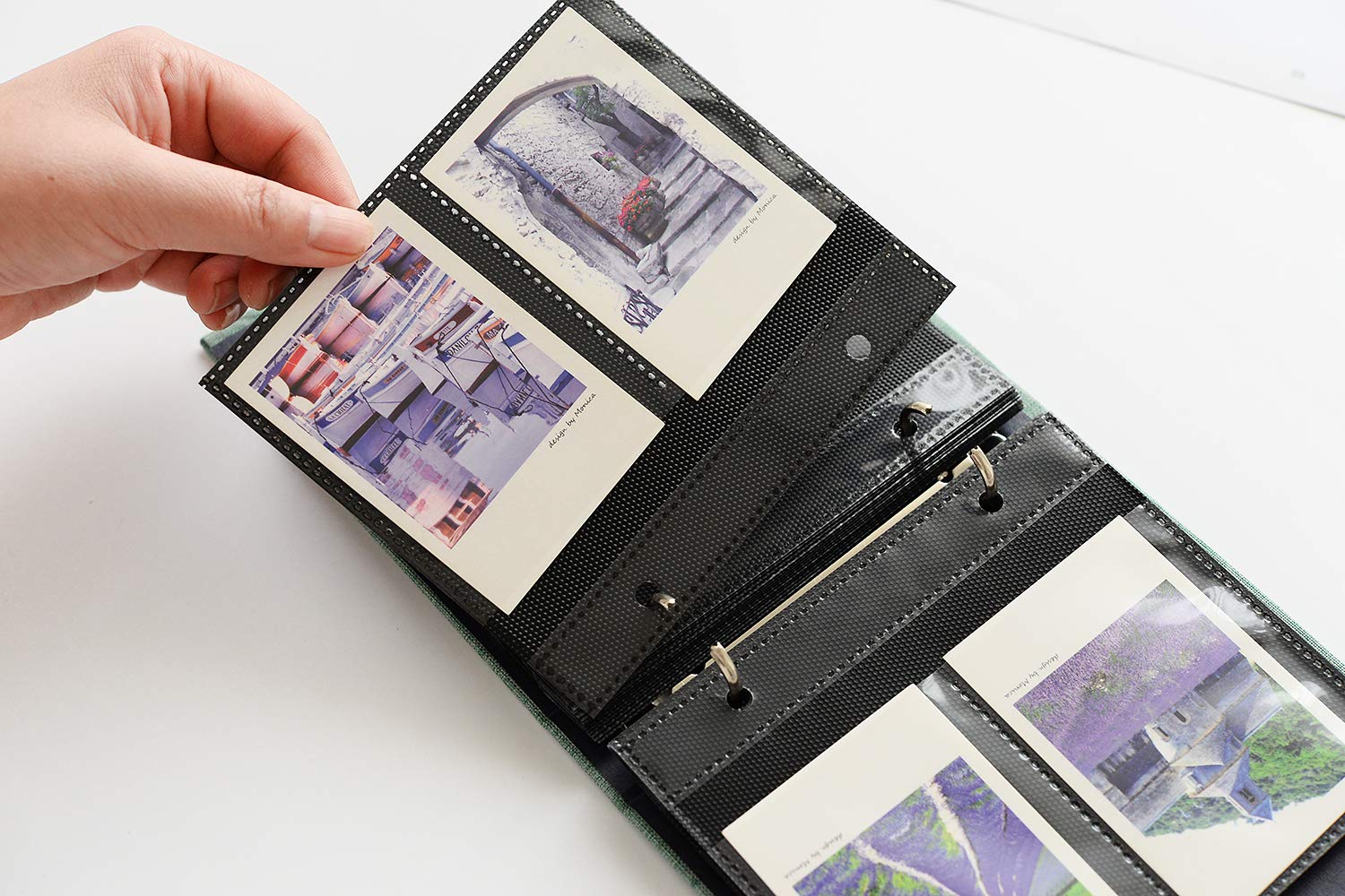 Ablus - álbum de fotos de 120 bolsillos, compatible con Fujifilm Instax Mini 9 Mini 8 Mini 90 Mini 25, Polaroid Snap PIC-300, HP Sprocket, Kodak Mini película de 3 pulgadas