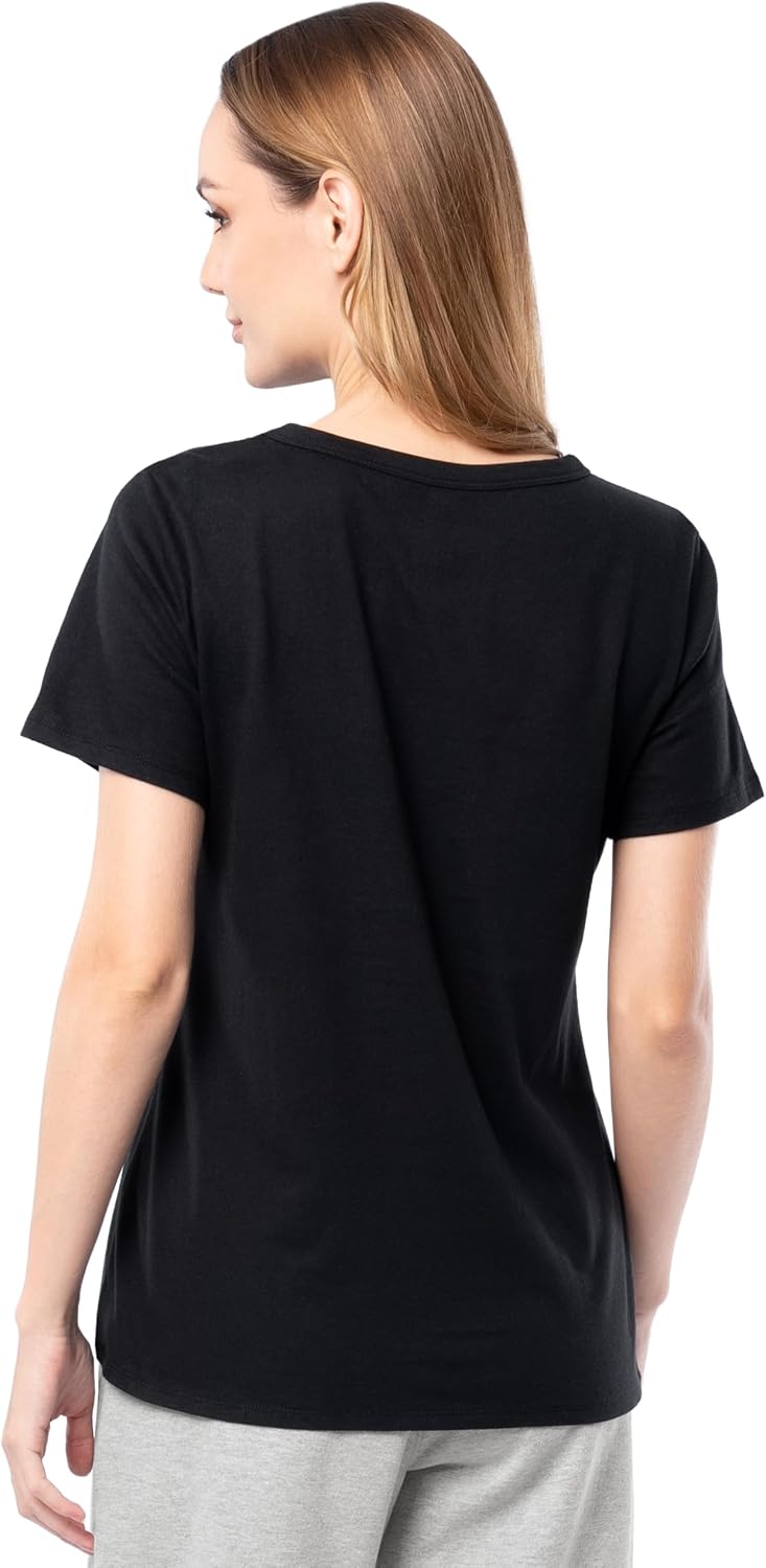 Fruit of The Loom Women's Short Sleeve Crew Neck T-Shirt, 2 Pack