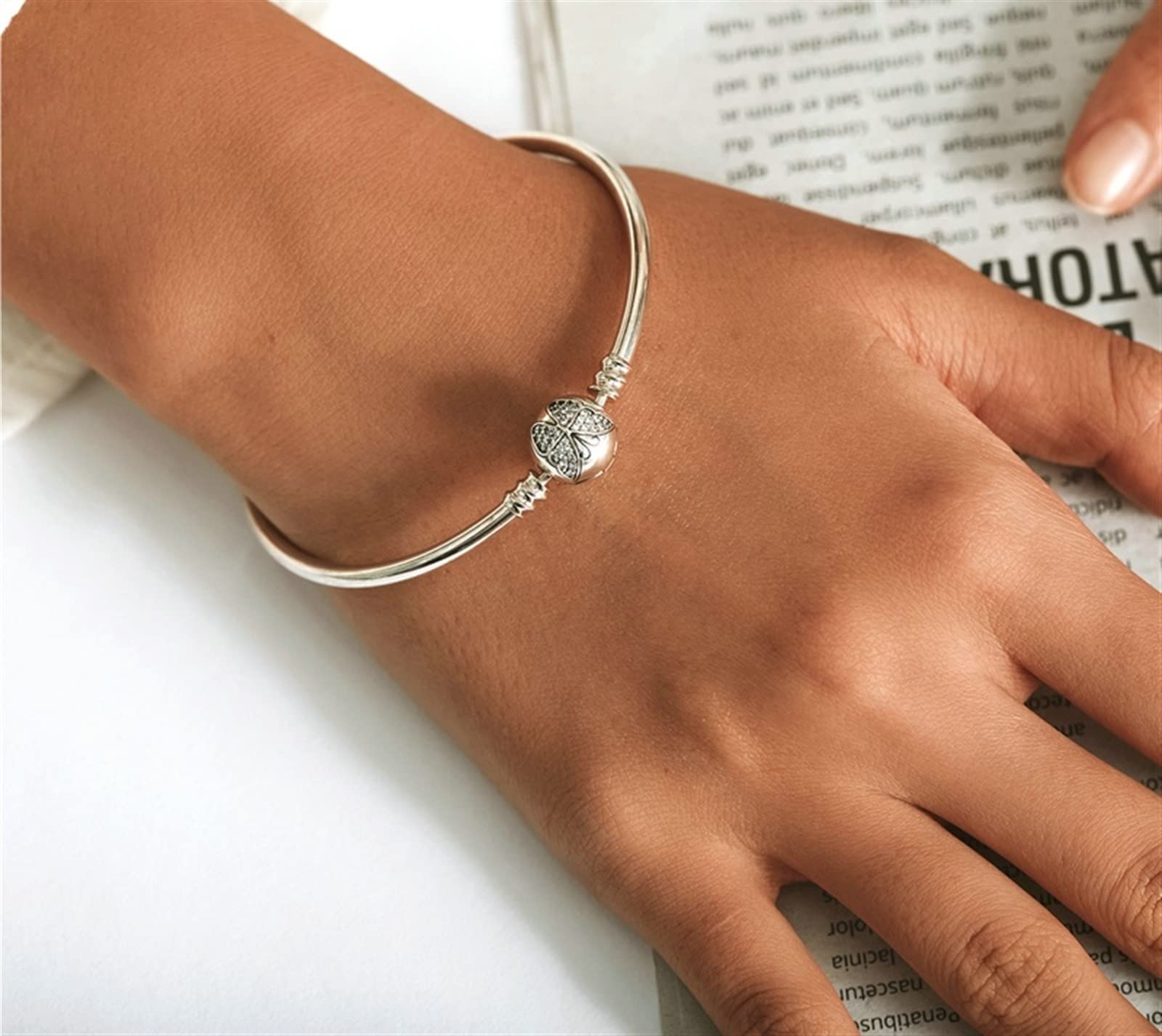 アクセサリー silver 925 simple design bangle 925 Silver Simple Design Bangle – Minimal & Timeless – 925