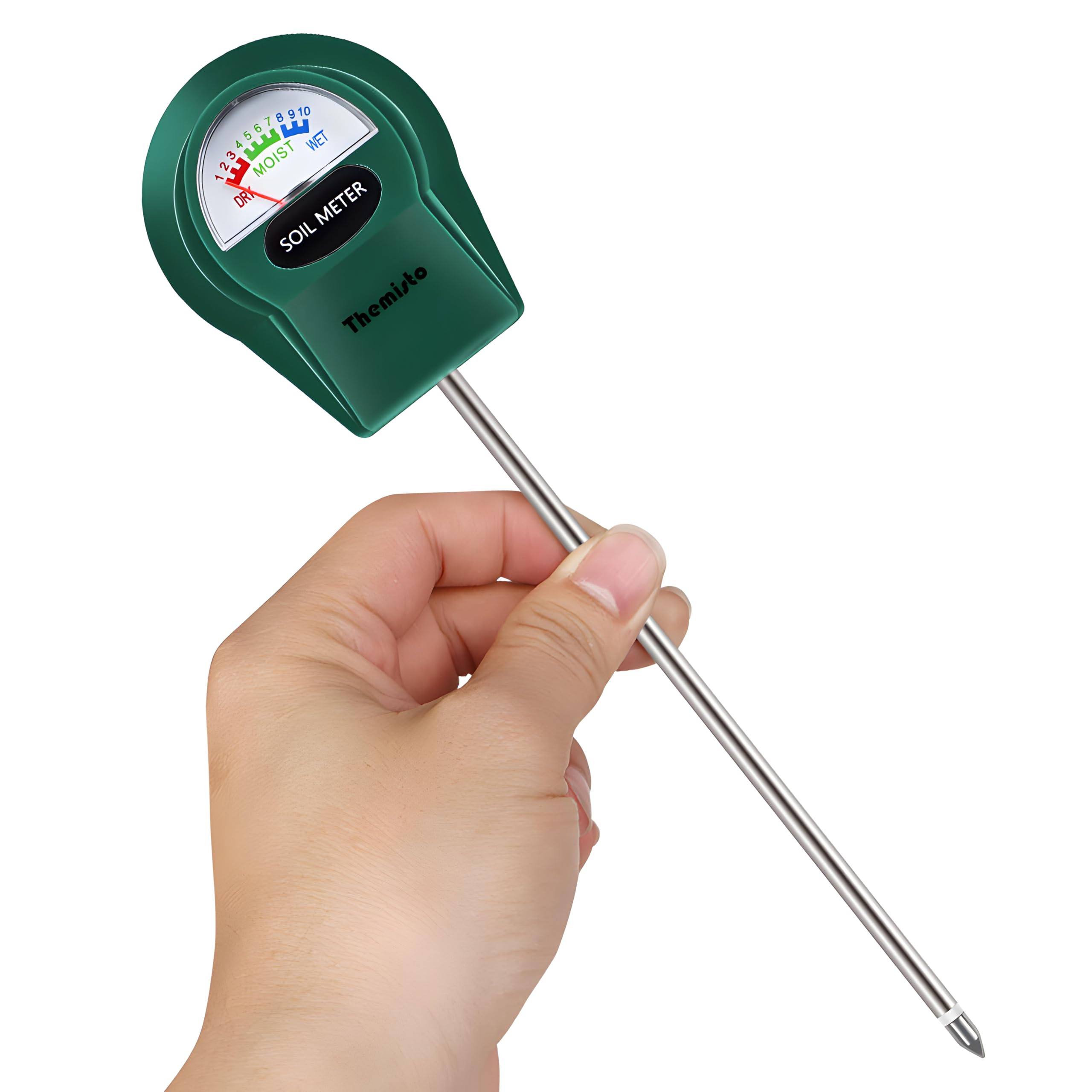 Themisto TH-SM01 Soil Moisture Meter | Accurate Analog Moisture Tester for Indoor & Outdoor Plants | No Battery Needed-image-42