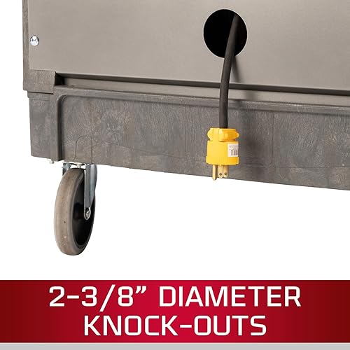 Miniatura 3 de JET PUC-4325 - Carro utilitario de resina con sistema de seguridad JT1-125 LOAD-N-LOCK