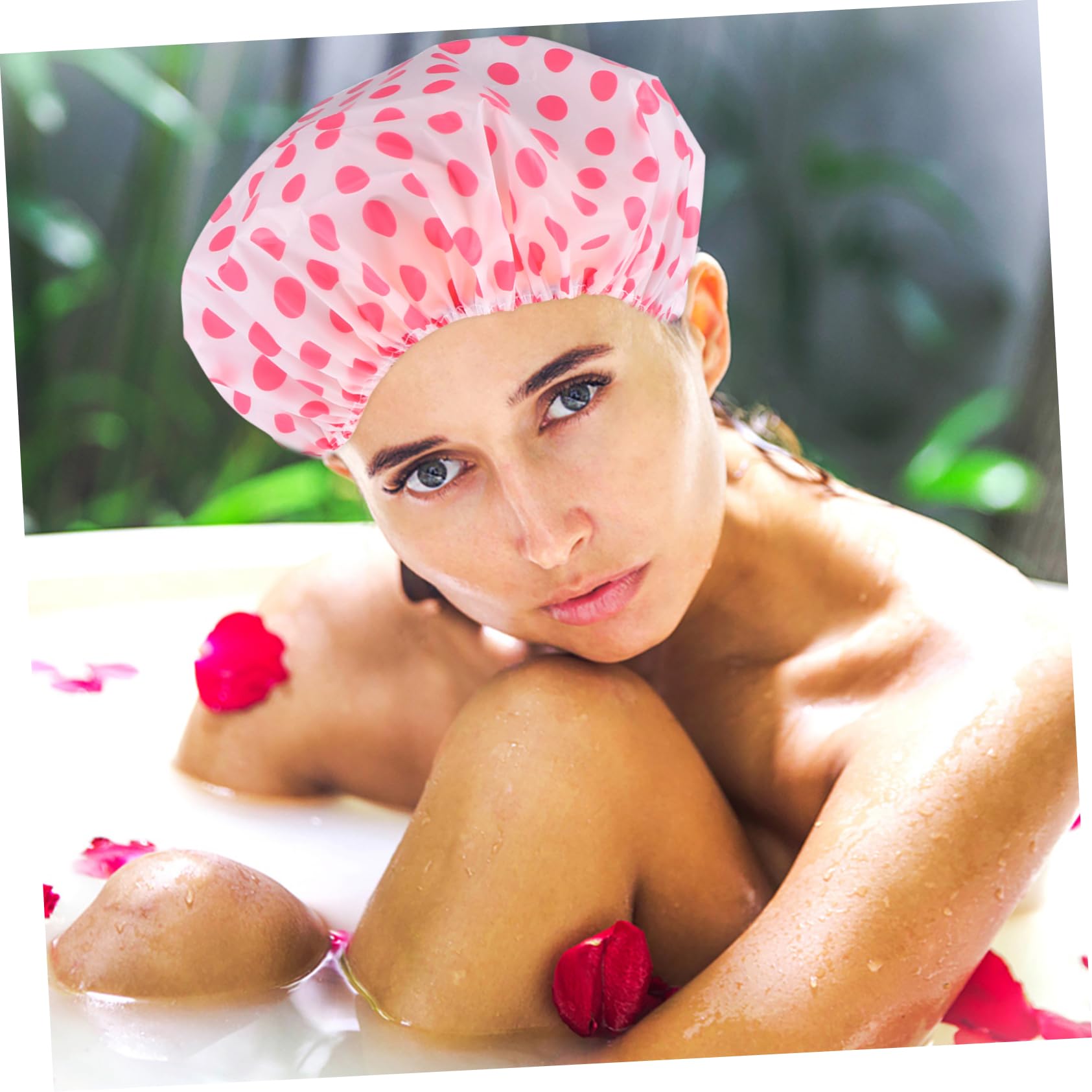 Beavorty 18piezas Gorro De Reutilizable Gorro De Baño Elástico Protección Para Cabello Sueño y Diseño Moderno