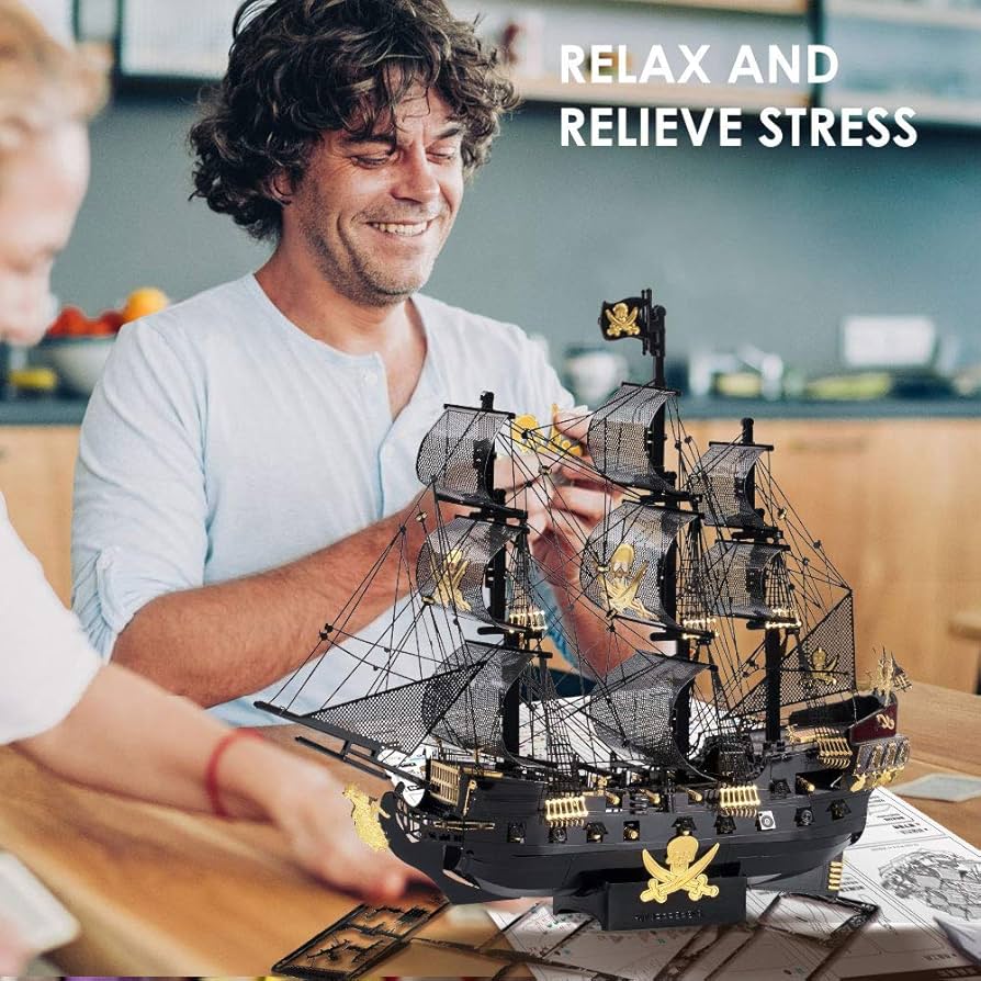 ★ SETUP-EXE★ LOGO PEARL SLEEVELESS BLACK 25SUMMER04EXE Amazon.com: Piececool 3D Metal Puzzles for Adults, Black