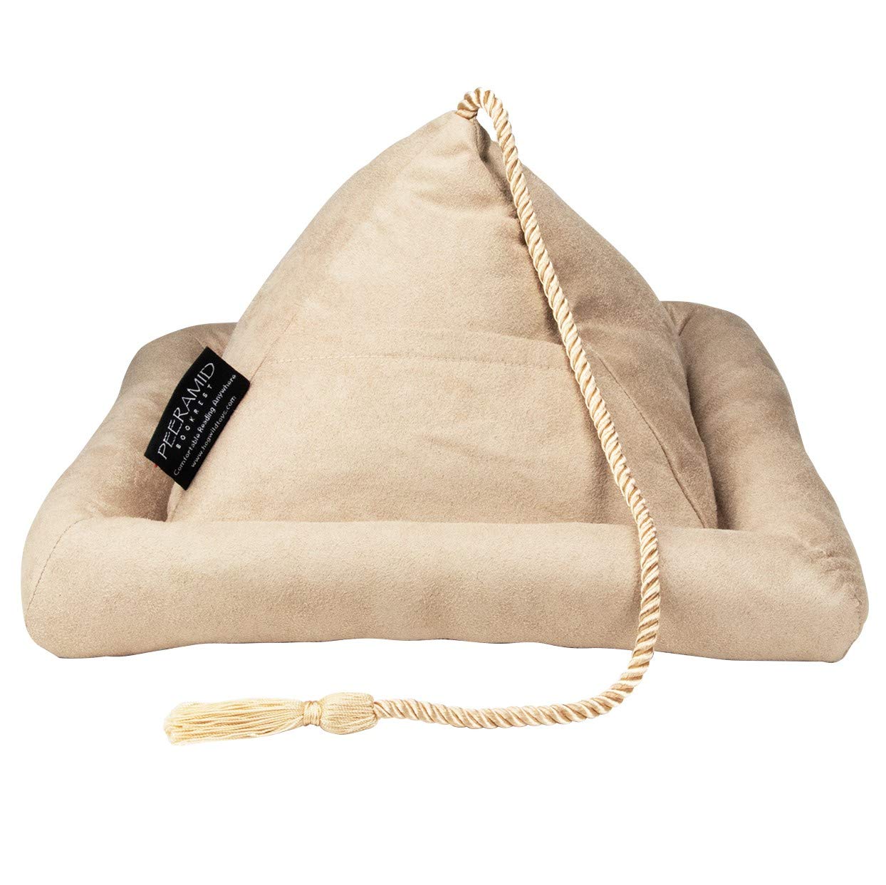 Hog Wild Peeramid Reading Pillow, Taupe (62018)