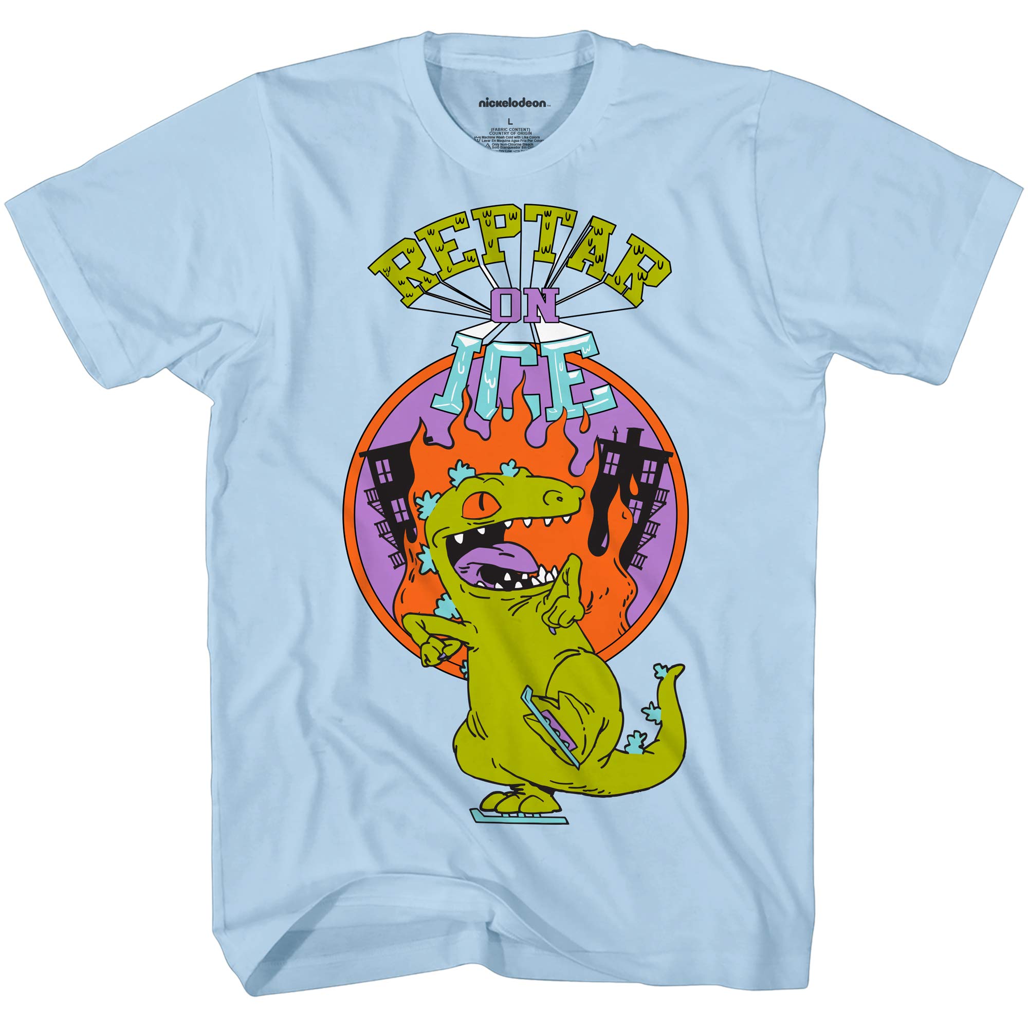 Custom Reptar On Ice T-shirt By Afa 