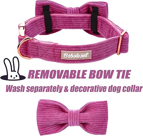 Miniatura 227 de Collar de perro con bandera estadounidense con pajarita, collar patriótico para perros pequeños, medianos y grandes, talla XS