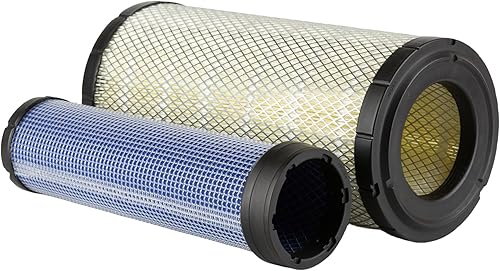 Miniatura 2 de 110-6326-110-6331 Filtro de aire interior y exterior para 110-6326 110-6331 131-8902 AT171854 AT171853 compatible con retroexcavadora Caterpiller