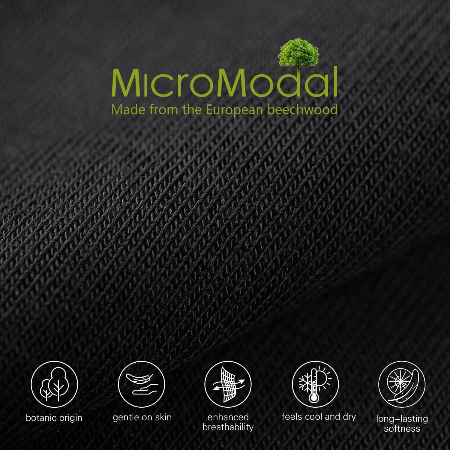 Men's Underwear 3 Pack Micro Modal Trunks - Image 6