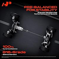 Vista 4 de A-Premium [41.5 pulgadas de longitud] Eje de transmisión delantero completo Eje de hélice Conjunto de eje de transmisión compatible con Ford F-250