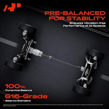 A-Premium フロントドライブシャフトアセンブリ ダッジ・ラム 2500 3500 2003-2005 オートマチックトランスミッションに対応