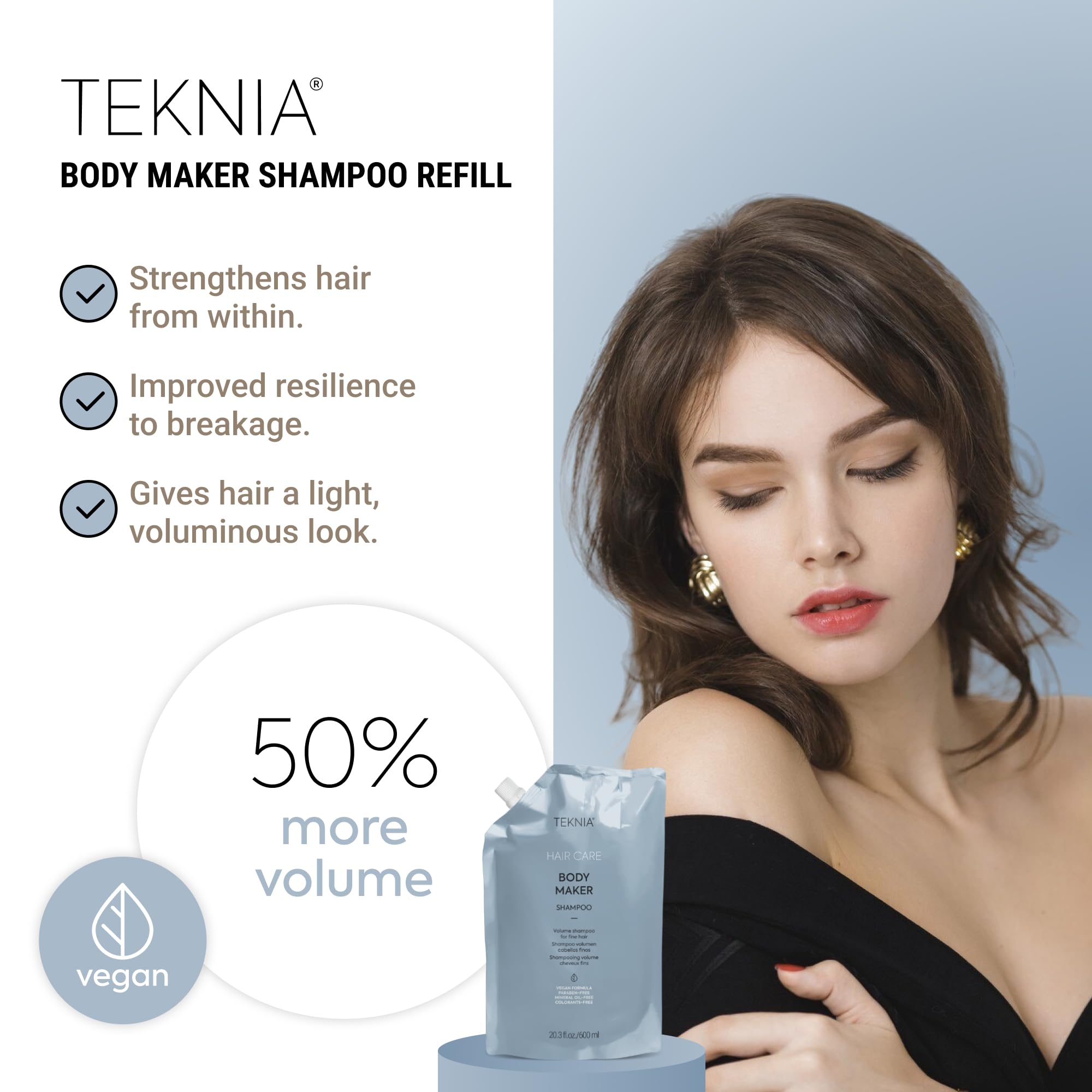 Lakmé Teknia Hair Care Body Maker szampon 600 ml