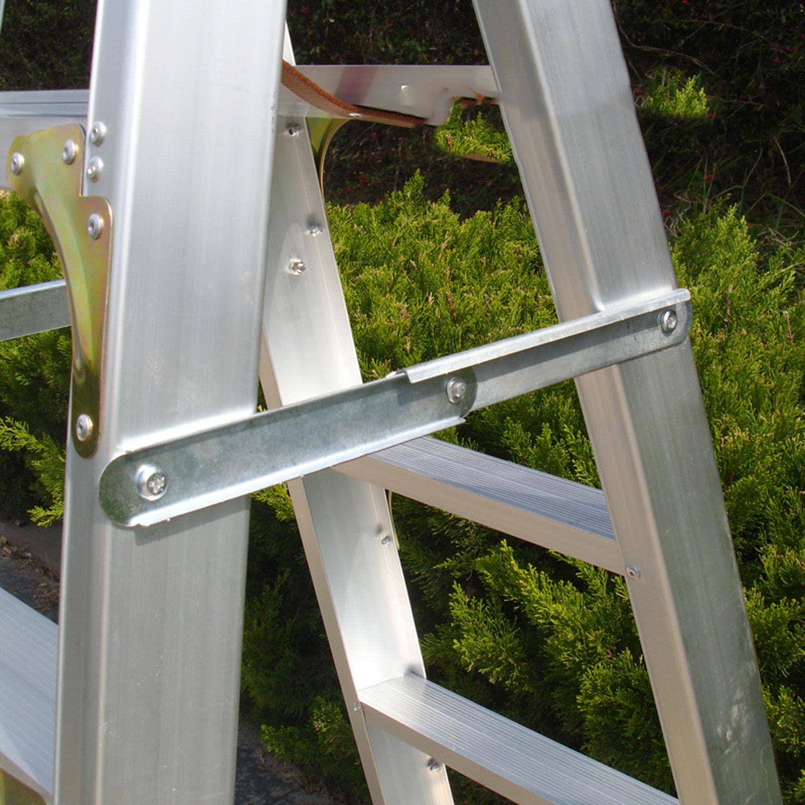 2X Folding Step Ladder Hinge Attachment Stepladders Tie Rod Replacement Kit White-image-45