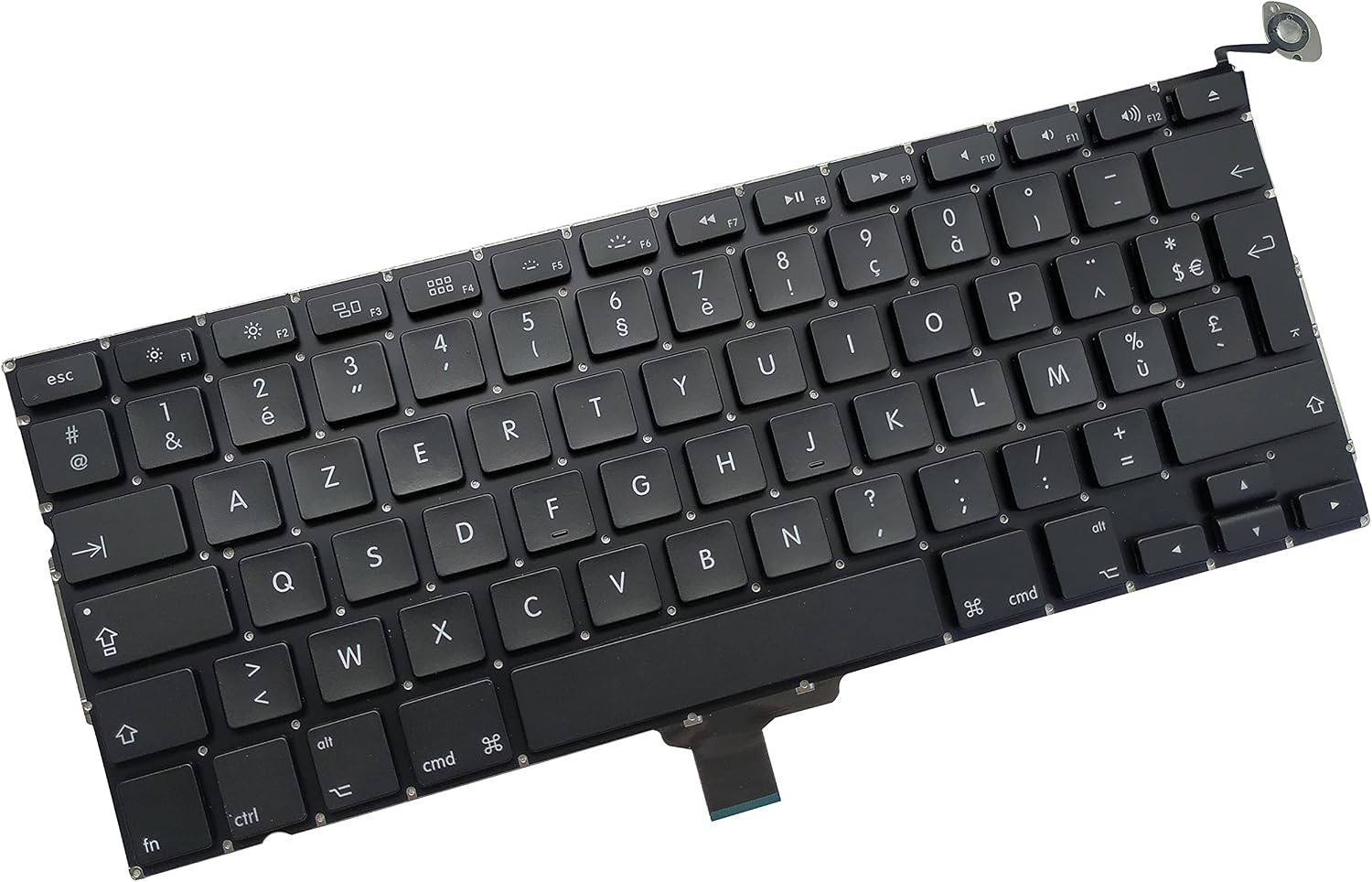 New Laptop Replacement Keyboard for Apple A1278 MD313 MD314 MC374 MC375 MB466 MB467 MC700 MC724 MB990 MB991 MD101 MD102 France Layout