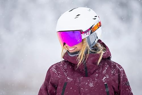 Miniatura 4 de Giro Contour RS - Gafas de esquí y snowboard, para hombres y mujeres, cambio rápido magnético con 2 lentes VIVID, tecnología de ventilación antivaho