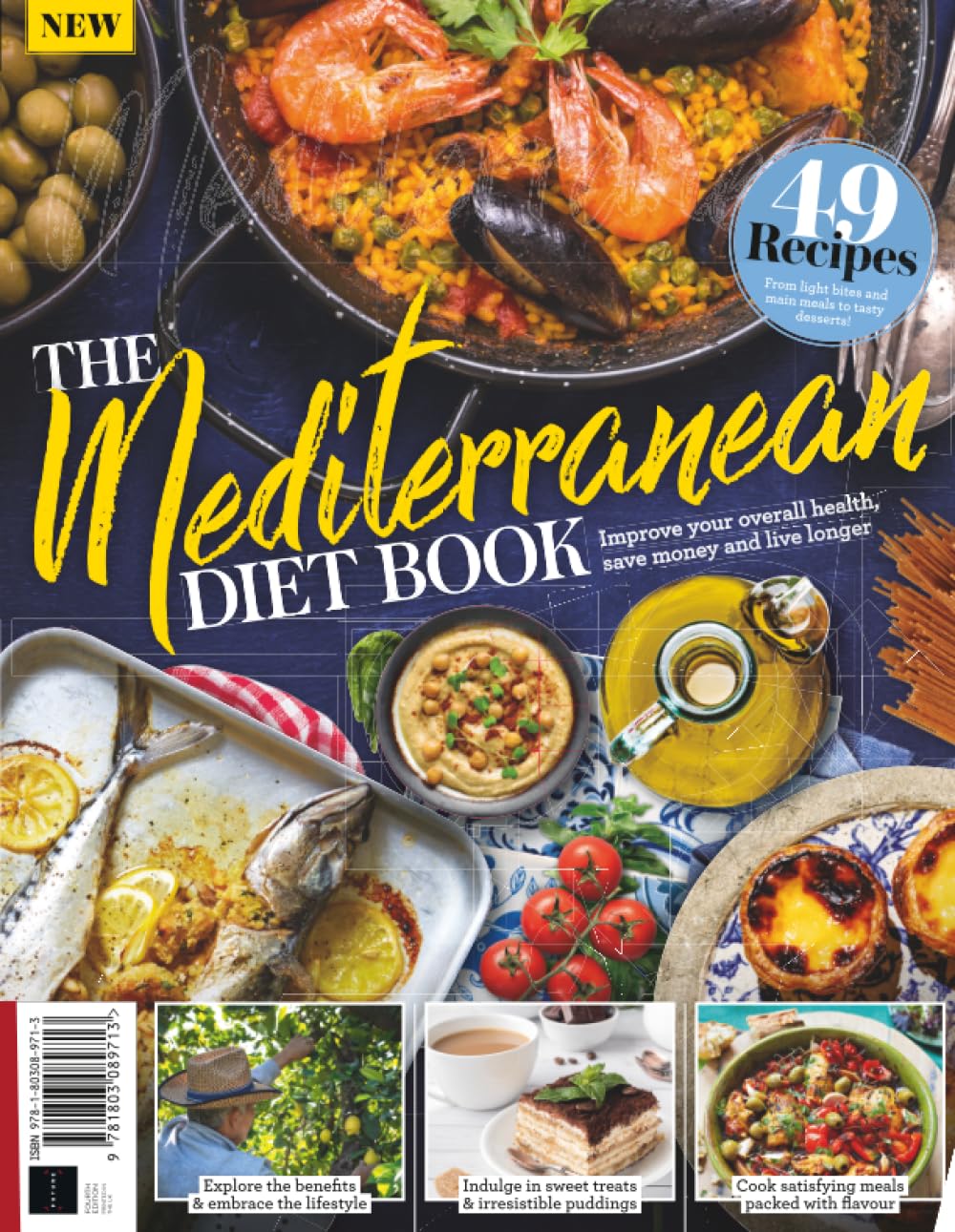 The Mediterranean Diet Book: Improve your overall health, save money and live longer!