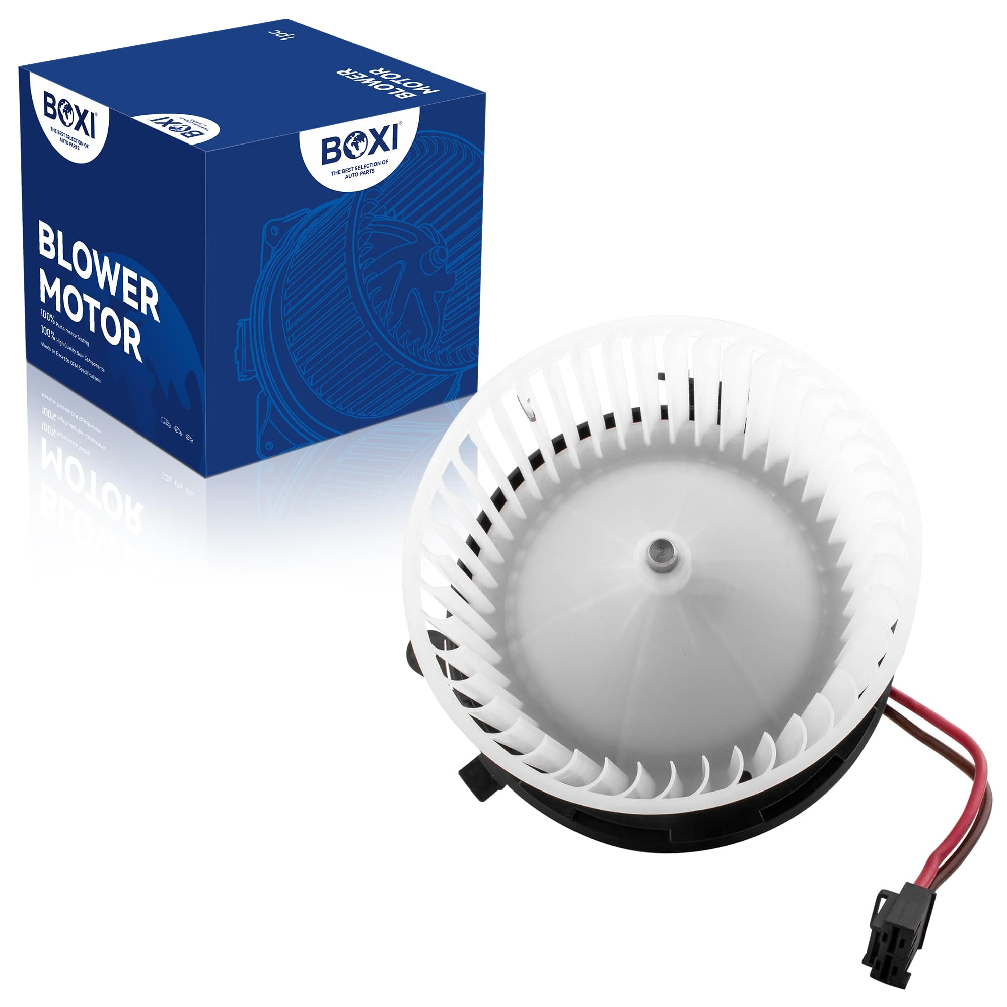 Heater Blower Motor Fan Assembly Fits for Mercedes-Benz W204 W212 C180 C200 C250 C300 C350 E200 E350 E400 E550 GLK300 E63 AMG 2011 2012 2013 2014 2015 2016 | Replace 700277 75028 2128200708