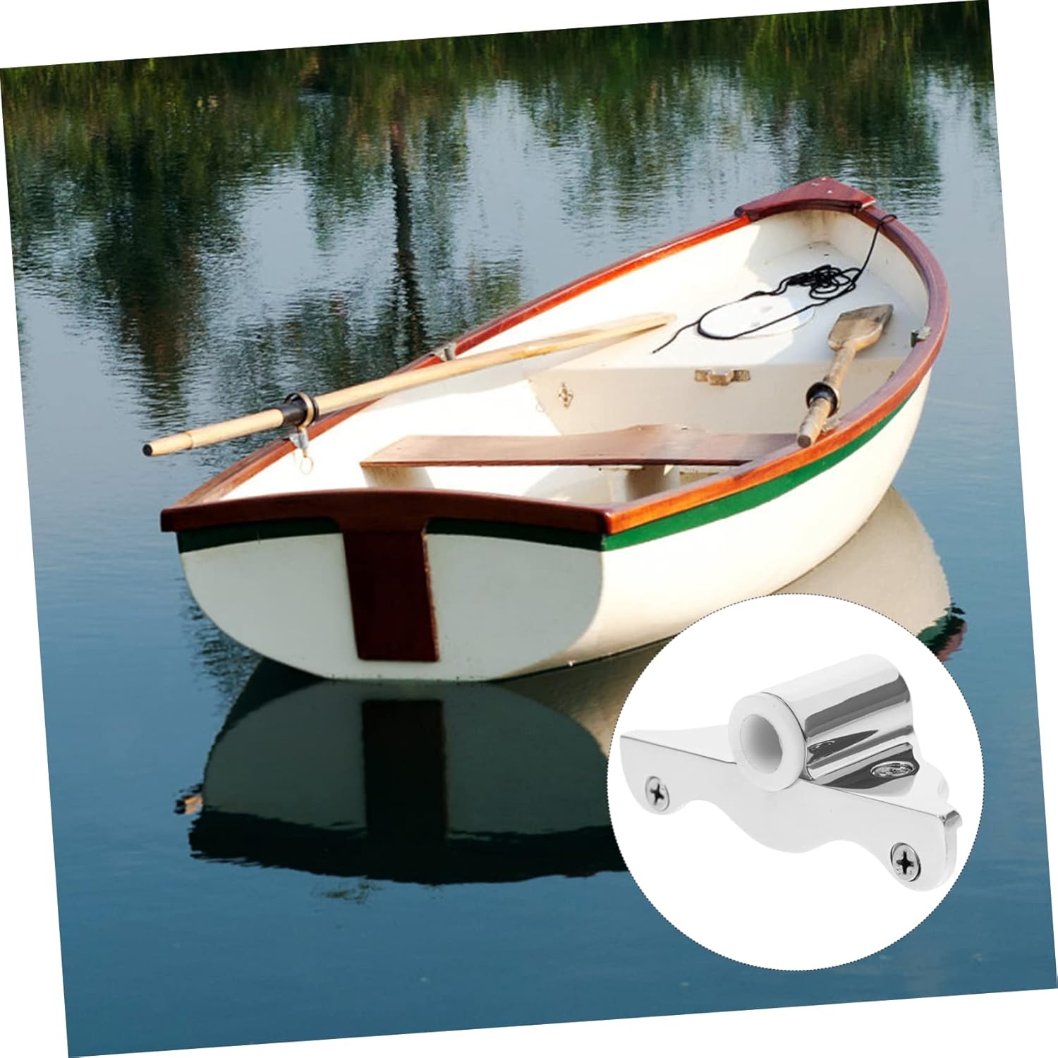 LIOOBO Professional Kayak Paddle Base Boat Accessories Kayak Rod Holder Portable Canoe Kayak Paddle Holders