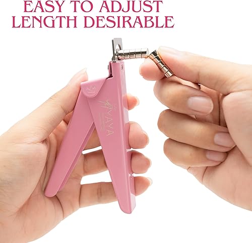 Miniatura 4 de Yaya - Cortaúñas postizas acrílicas con imanes, cortadores de uñas para puntas de uñas, cortador de puntas de uñas con medición de longitud,