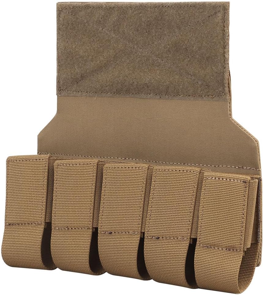 Grenade M203 Quintuple Pouches, Smoke Grenade Flash Bomb Bag Military Tactical Hunt Airsoft Magazine Holder Accessory