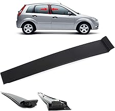 INLY Decorative Moulding Panel Vehicle Door B-pillar Rear Right Compatible with Ford Fiesta 1473675 2S61-A25458-AN 1201195 1213248 (2002-2008)