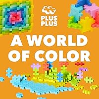 Vista 4 de PLUS PLUS Bloques de construcción entrelazados de 240 piezas para niños, juguetes de conexión de extremo abierto, minimanipuladores STEM Bin – Tubo