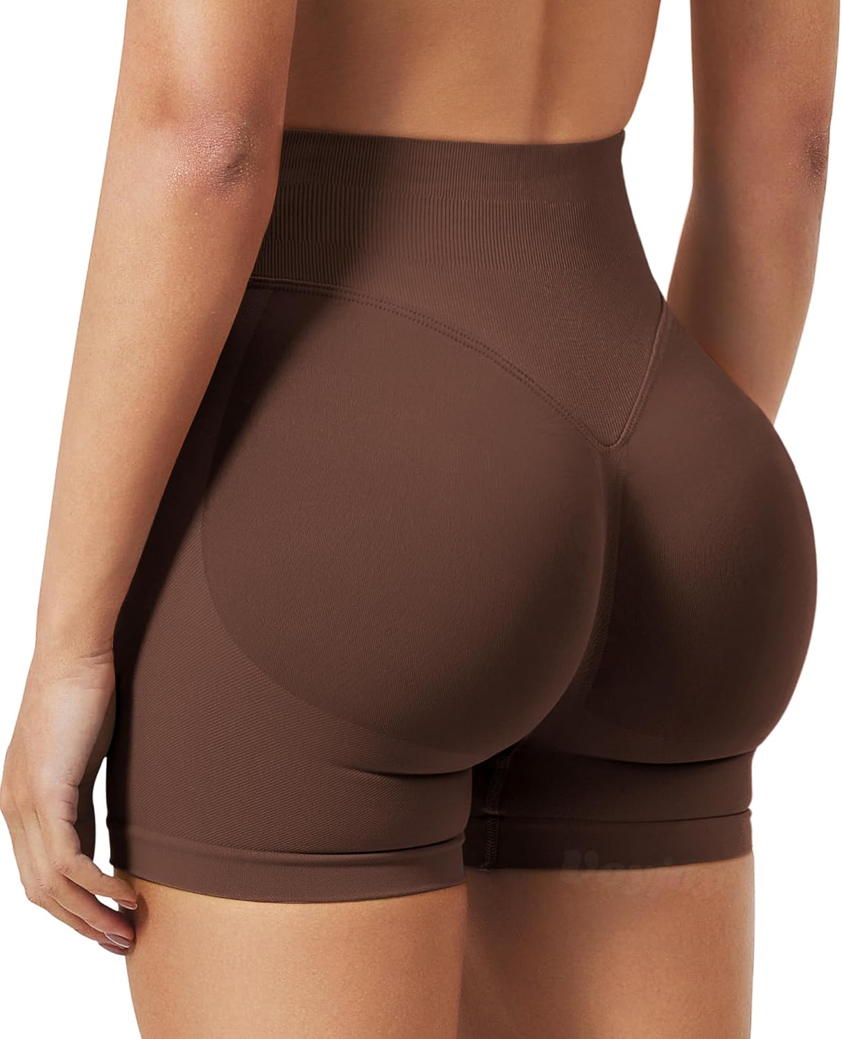 VOYJOY Women Workout Impact Shorts 2.5"/ 3.6"/ 4.5"/ 6" Scrunch Butt Lifting Gym Seamless Booty Biker Shorts - Image 2