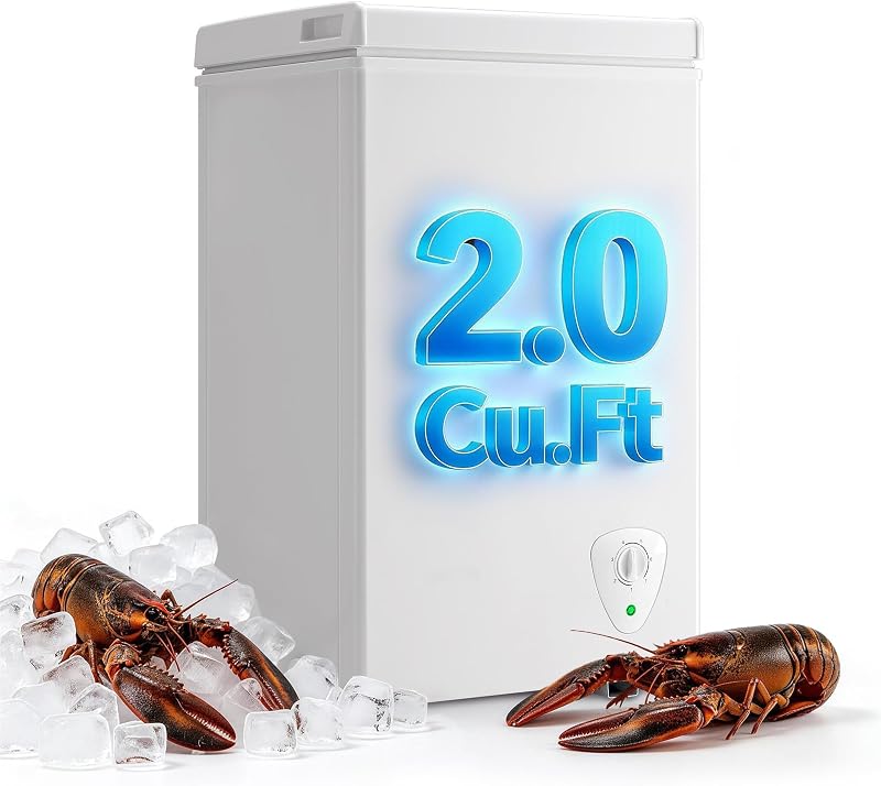 WANAI KA-BCBD-51-W 2 cu ft Chest Freezer White — 1 of 8