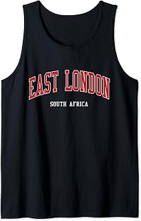 East London South Africa College University Style Tank Top