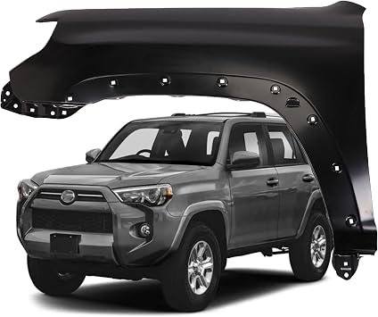 Fender Part Front Left Side Compatible for Toyota 4Runner 2010-2023 Driver Side Fender of New Replacement 5381235510