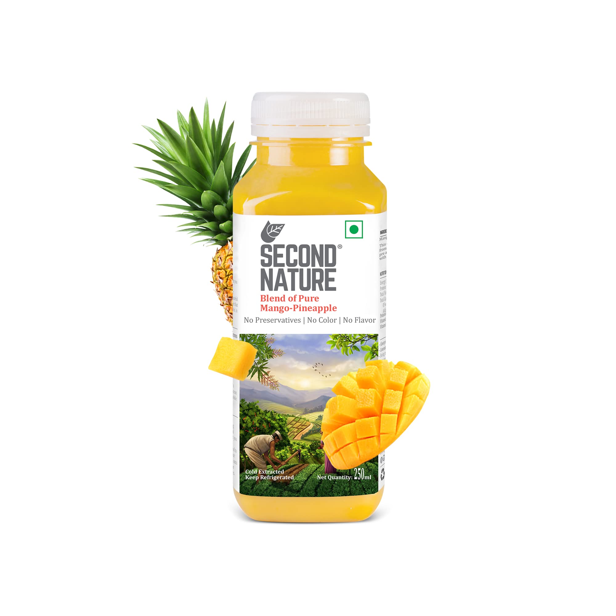 Pure Mango + Pineapple Cold Extracted Juice, 250 ml-image-36