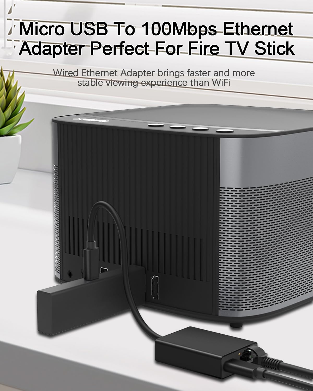 Amazon.co.jp: YEZriler イーサネットアダプター Fire TV Stick用
