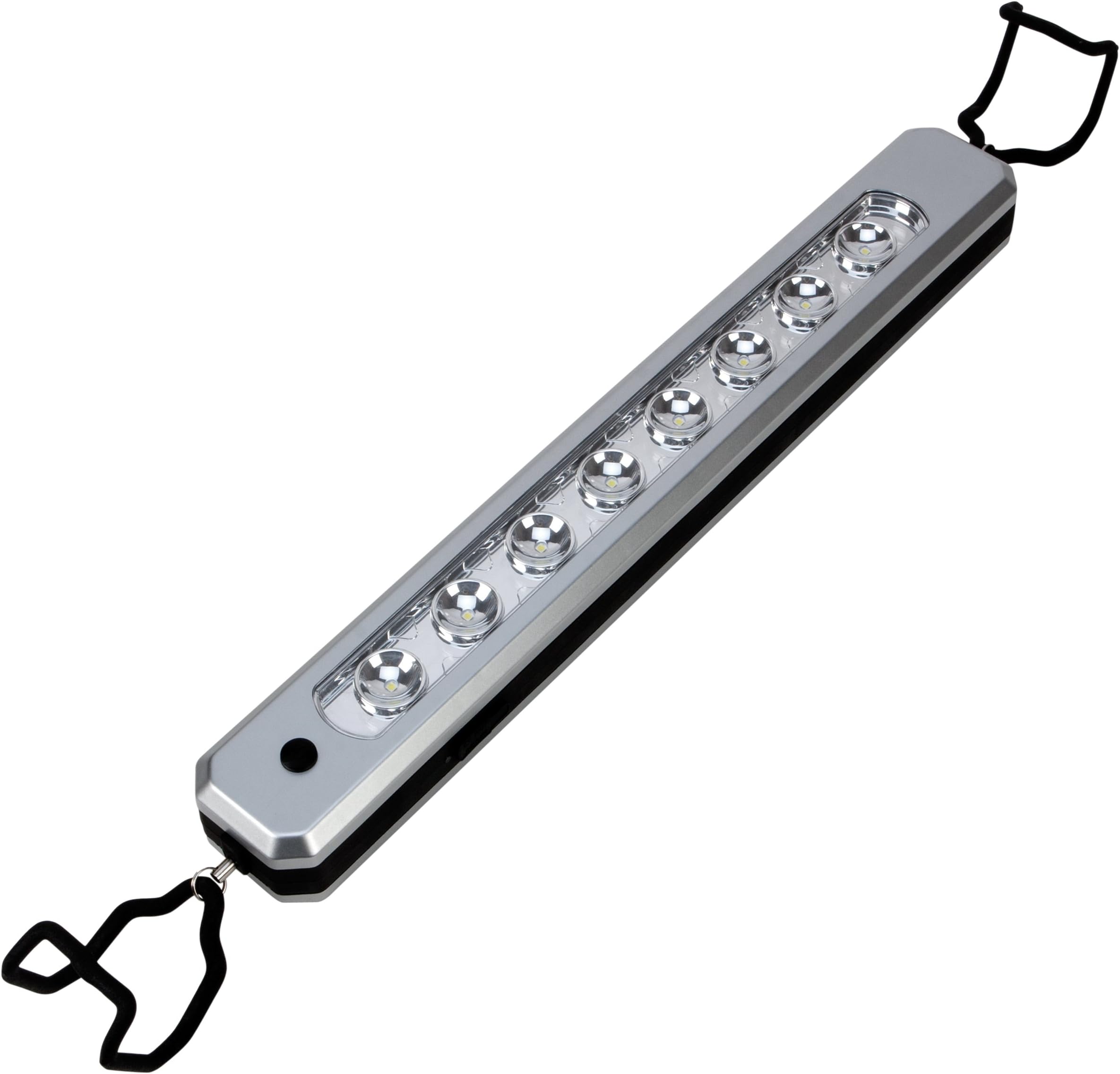 Performance Tool W2404 18" 500 Lumen LED Rechargeable Underhood Work Light With Retractable Steel Cables Spaning Up To 78"