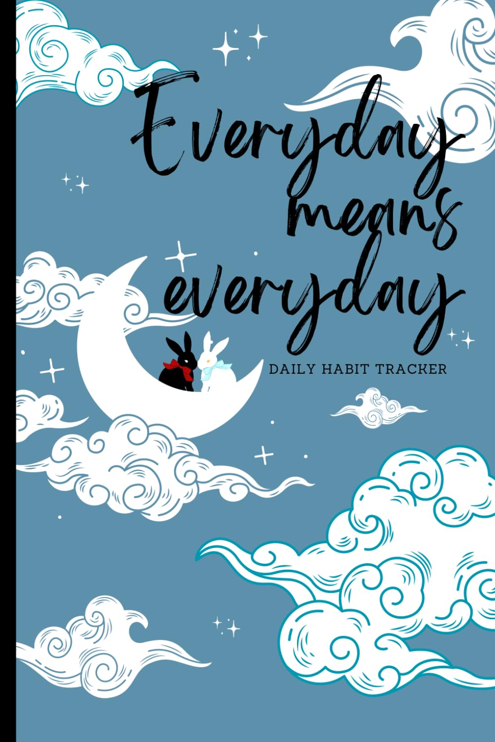 Everyday Means Everyday: Daily Habit Tracker: Danmei themed daily habit tracker with cute rabbit mascot