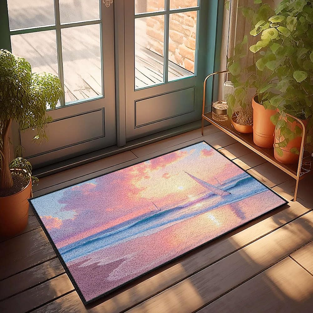 Tapis d'extérieur grands voiliers pour créer une entrée accueillante et relaxante