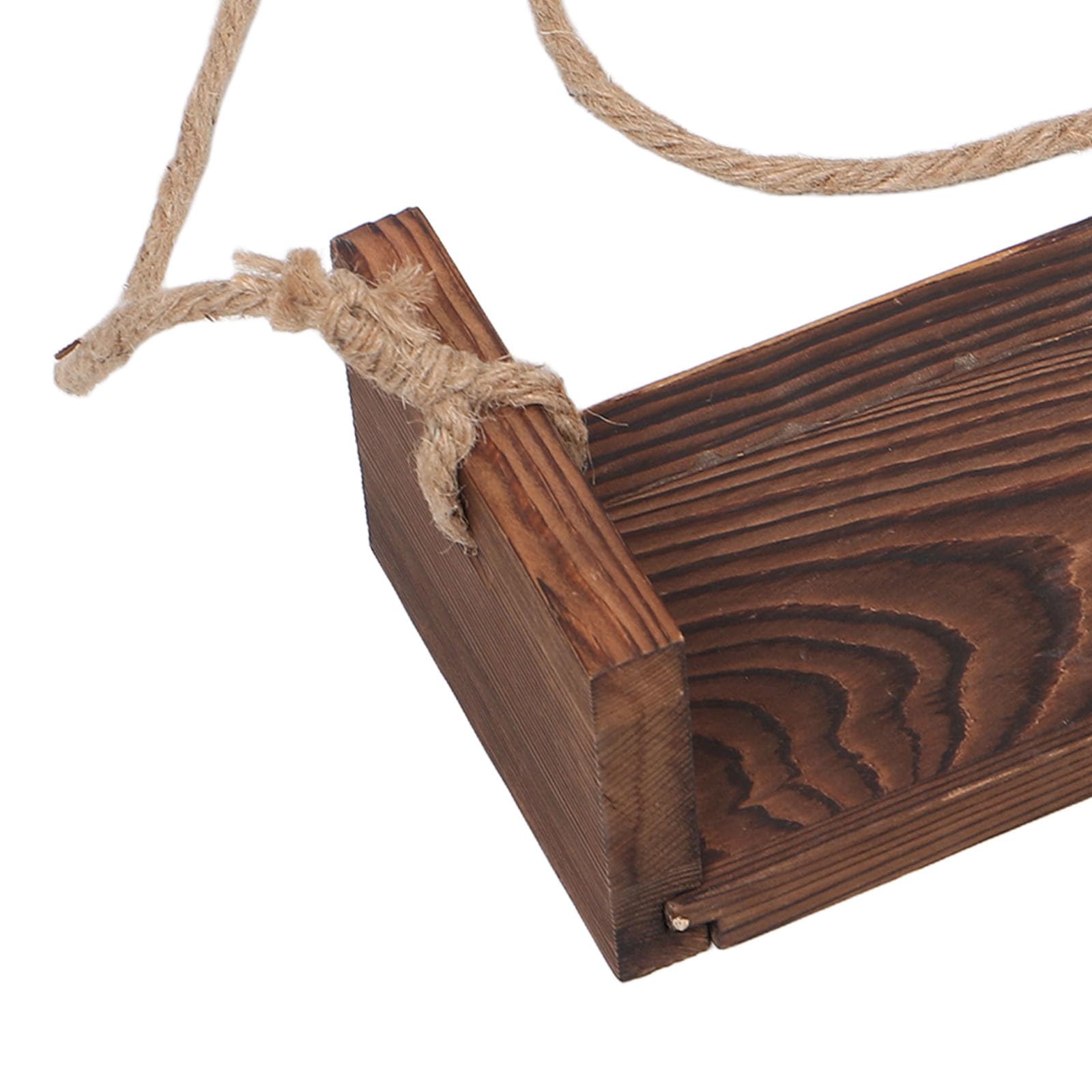 TOYANDONA Rekwizyty do zdjęć na huśtawce - drewniane siedzisko makramowe do sesji zdjęciowych dla niemowląt - niemowlęce dekoracje DIY do pozowania na imprezie, tło do sesji zdjęciowej dla noworodków