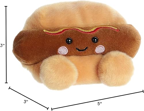 Miniatura 5 de Aurora Adorable Palm Pals Colson Hot Dog - Juego de bolsillo - Diversión coleccionable - Marrón 5 pulgadas