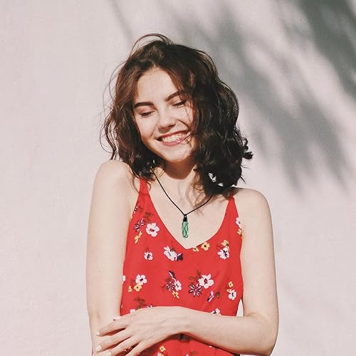 Miniatura 5 de Black Obsidian Healing Crystal Points Necklace Adjustable Rope Hexagonal Wrapped Braided Stone Pendant Necklace Handmade Gemstone Jewelry for Men