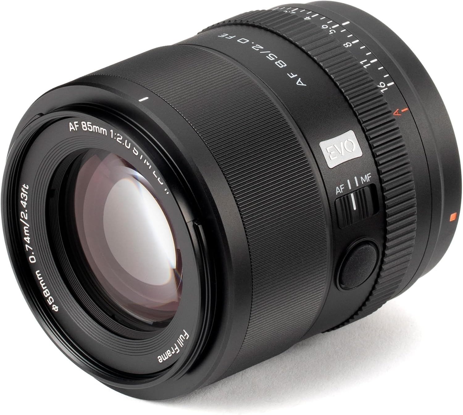 VILTROX 85mm F2.0 FE, AF 85mm F2 EVO Lens for Sony E Mount, Autofocus Full Frame Portrait Lens for A7CII A7CR A7RⅤ a7RⅣ a7RⅢ A6700 FX30 ZV-E10 a6600 a6500