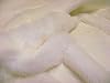 Luxury Faux Fur Fabric Material - Snow White, 1/8Mtr - 50cmx37cm