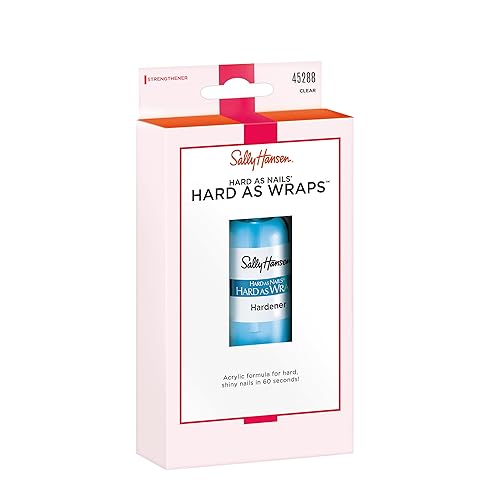 Miniatura 3 de Sally Hansen Hard As Nails® Hard As Wraps™, transparente, endurecedor de uñas, 0.44 onzas líquidas, fortalecedor de uñas, esmalte de uñas Duro como