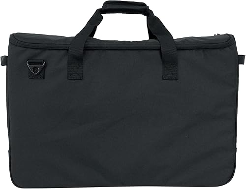 Miniatura 21 de Rockville TVB2732-2 Bolsa acolchada para 1 o 2 monitores LCD de 27-32 pulgadas, compartimentos dobles, divisores ajustables, correa de hombro