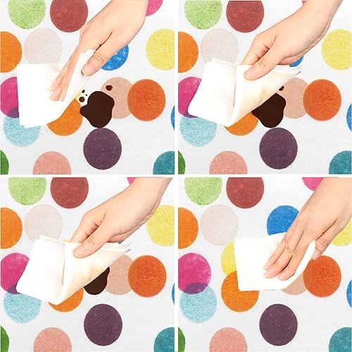 Vista 402 de cfpolar Mantel redondo ajustable de verano, hojas de palma tropical, borde elástico, mantel redondo lavable para uso en interiores y exteriores, se