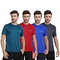 FTX Mens Polyester Regular Fit T-Shirt Multicolor XL